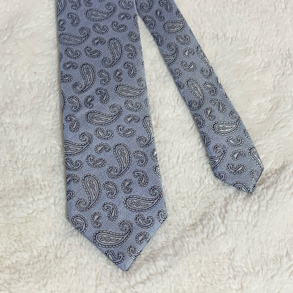 Bachrach 100% silk tie - paisley print